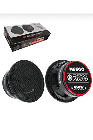 Reiss Audio 16cm Midrange Rs-m6ego Tanesi 450wat 200rms