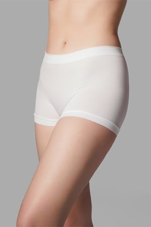 Night Beyaz Boxer Toparlayıcı İz Yapmayan Örme Boxer 2001