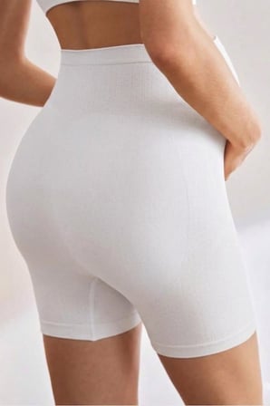 Night Beyaz HAMİLE SLİP KÜLOT HAMİLE LOHUSA YÜKSEK BEL TOPARLAYICI KÜLOT 1020