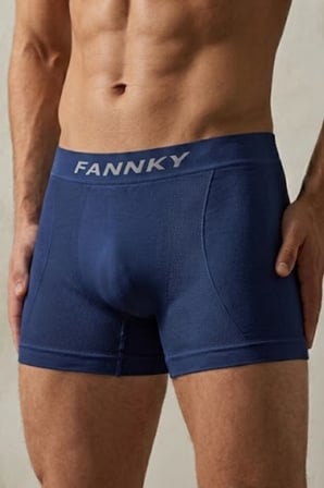 Night Lacivert Erkek Casual Comfort Günlük 2 Li Boxer
