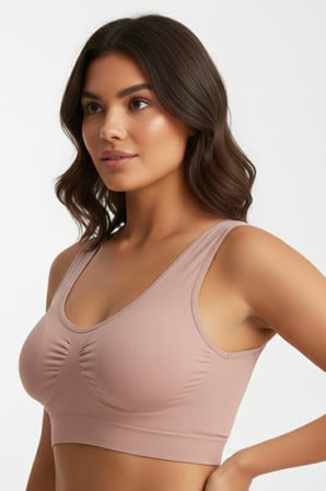 Night Gül Kurusu Toparlayıcı Sıkılaştırıcı Kalın Askılı Pedli Büstiyer 5040