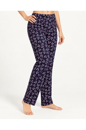 Night Mor Kadın Premium Desenli Rahat Kesim Pijama Altı 4772