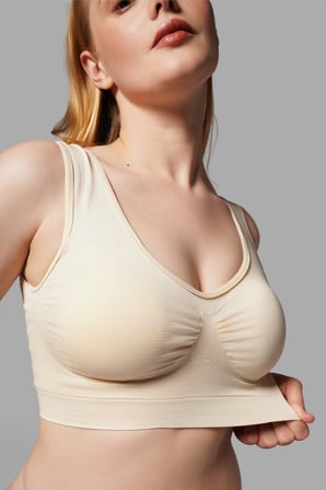 Night Bej Göğüs Toparlayıcı Kalın Askılı Korse Büstiyer 5040