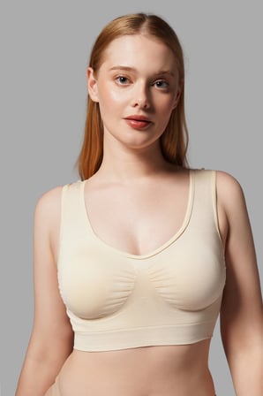 Night Bej Göğüs Toparlayıcı Kalın Askılı Korse Büstiyer 5040