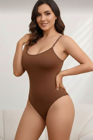 Night Kahverengi sıkılaştırıcı toparlayıcı zıbın string korse 9052