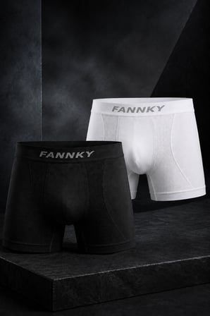 Night Çok Renkli Erkek Rahat Esnek Seamless 2 Li Boxer