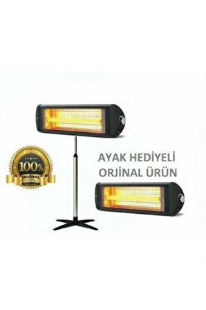 Kumtel EX-25 Ecoray 2500W Infrared Isıtıcı+ayak