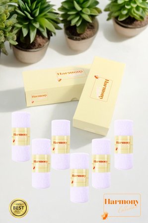 Bambu Kadın Beyaz Patik (6 ÇİFT) Özel Kutulu | Burun Dikişsiz, Premıum Socks