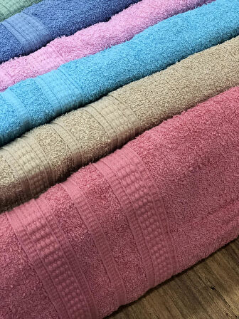 12 Li Royam %100 Pamuklu Ekonomik Kuaför Berber El Yüz Havlusu 50 x 80