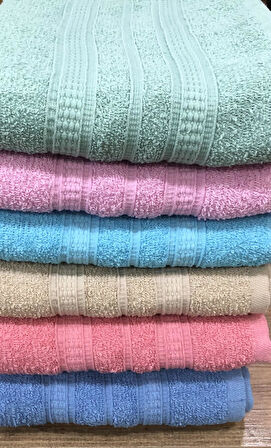 12 Li Royam %100 Pamuklu Ekonomik Kuaför Berber El Yüz Havlusu 50 x 80