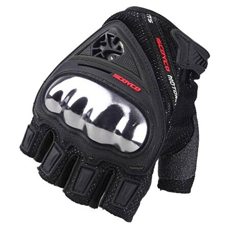 Scoyco MC44D Kisa Parmak Motosiklet Eldiveni