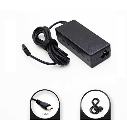 Hp 15V 3A 45W USB-C Type C PD Şarj Notebook Adaptör Laptop Şarj