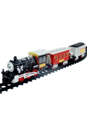 17 PARÇA PİLLİ TREN SETİ