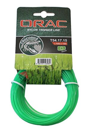 Orac Misina 1.7mm 15 mt Yuvarlak Yeşil