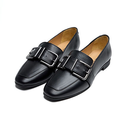 Hakiki Deri Tokalı Kadın Babet