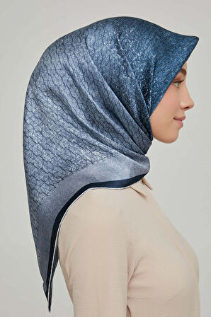 Armine Nostalji Serisi İpek Twill Eşarp 8611D-31