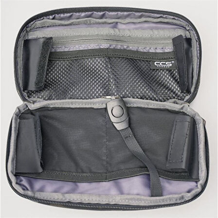 ÇÇS 31531 Çift kullanım Bel ve Dopp Kit El Çantası Gri