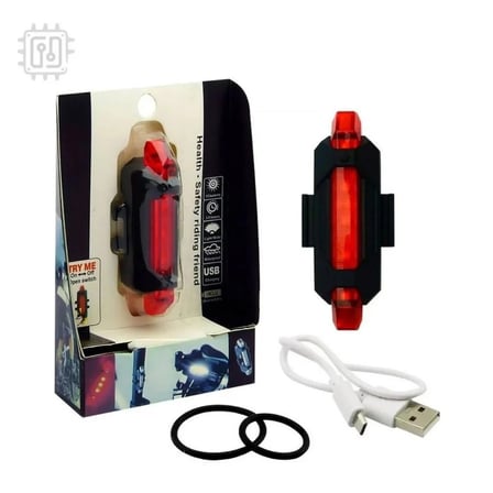 Led Uyarıcı Lamba 4 Modlu Kırmızı Bisiklet Scooter Motosiklet