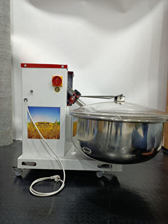 DEV MİKSER KAPAKLI HAMUR KARMA MAKİNASI 35 KG UN 15 LT SU 50 KG KAPASİTELİ 