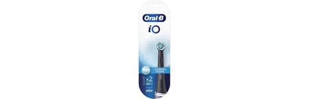 Oral-B İo Ultimate Clean Siyah Diş Fırçası Yedek Başlığı 2 Adet Florürsüz Ve Bpa İ̇Çermez