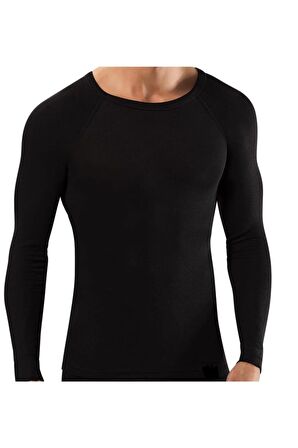 Erkek Siyah Termal Üst Içlik