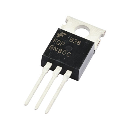 Ayt 6N80F MTL TO220 Entegre Devre Transistör