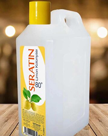 Seratın 80 Derece Limon Kolonyası 1 lt