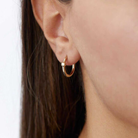 Taşlı Yıldız Sallantılı Küpe