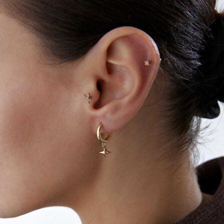 Twinkle Halka Sallantılı Küpe