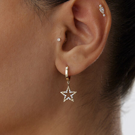 Shiny Yıldız Küpe