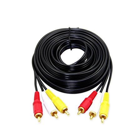 Tenon 3Rca To 3Rca Kablo 10 Metre