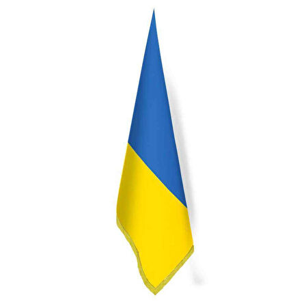 Ukrayna Bayrağı -ofis-makam-toplantı Odaları - Saçaklı Makam Bayrağı