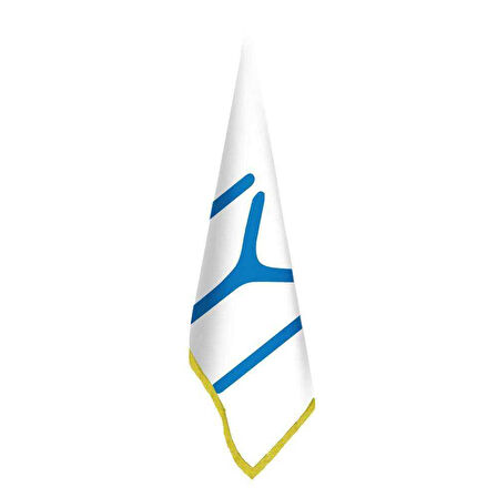 Beyaz Kayı Türk Boyu (ıyı) Bayrak - Ofis-makam-toplantı Odaları - Saçaklı Makam Bayrağı