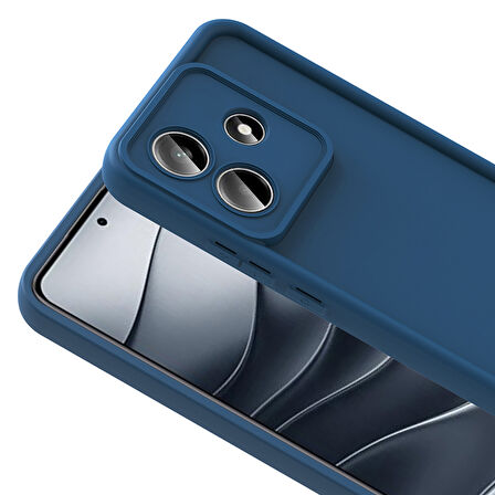 Redmi Note 14 4G Kılıf Kamera Korumalı Ananas Silikon Kapak