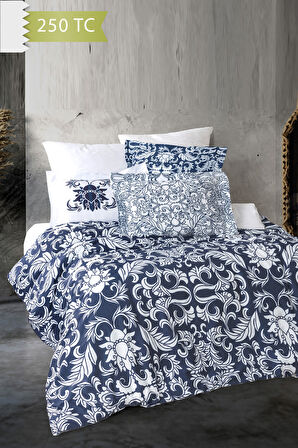 Varol 250 TC Bambu Karışımlı Pamuk Saten Nevresim Takımı – Family Size - CAPRİ