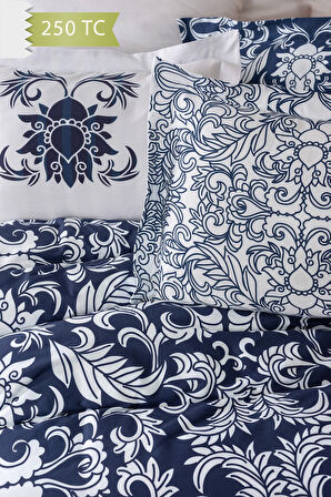 Varol 250 TC Bambu Karışımlı Pamuk Saten Nevresim Takımı – Family Size - CAPRİ