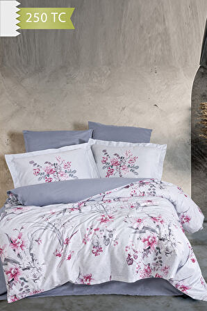 Varol 250 TC Bambu Karışımlı Pamuk Saten Nevresim Takımı – Family Size - GRANDE