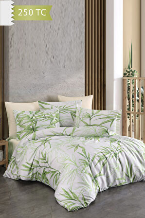 Varol 250 TC Bambu Karışımlı Pamuk Saten Nevresim Takımı – Çift Kişilik - BAMBOO