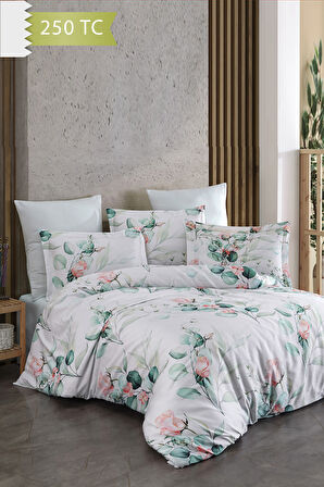 Varol 250 TC Bambu Karışımlı Pamuk Saten Nevresim Takımı – Çift Kişilik - ELBİST