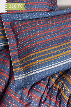 Varol 250 TC Bambu Karışımlı Pamuk Saten Nevresim Takımı – Çift Kişilik - LİNEAR