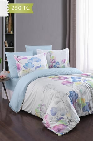 Varol 250 TC Bambu Karışımlı Pamuk Saten Nevresim Takımı – Tek Kişilik - NİCE