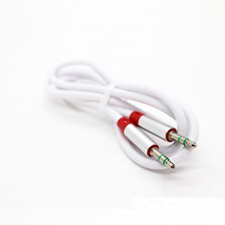 Global AX42 Gfz 3.5mm Aux to Aux Kablo 1m Beyaz