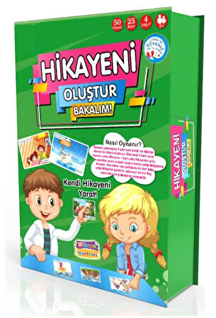 Hikayeni Oluştur Bakalım Eğitici Ve Eğlenceli Oyun 25 Kart