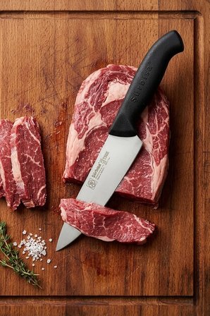 Sürmene Şef Aşçı Bıçağı Et, Ekmek, Sebze Günlük Genel Kullanım Mutfak Bıçak 32 Cm Sürbisa 61170 