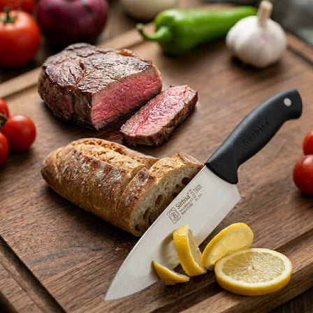 Sürmene Şef Aşçı Bıçağı Et, Ekmek, Sebze Günlük Genel Kullanım Mutfak Bıçak 32 Cm Sürbisa 61170 