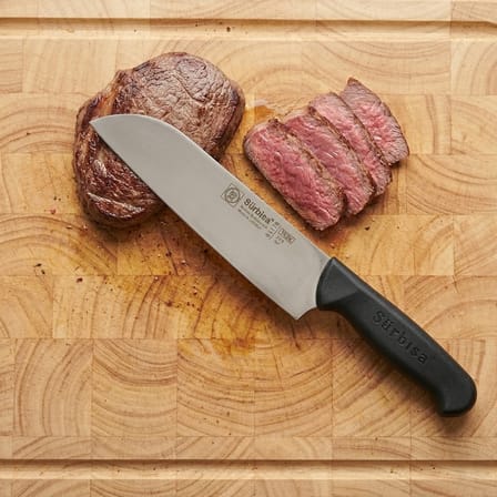 Santoku Aşçı Şef Bıçağı Orjinal Sürmene Kesim Bıçak Paslanmaz Çelik Profesyonel Günlük Sürbisa 61195 