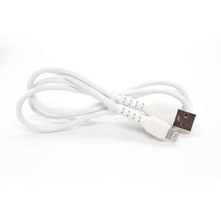 Global CA116 USBA to Lightning Data ve Şarj Kablosu 3A Beyaz