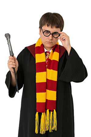 Halloween Harry Potter Sihirba Asa Gözlük Set Lüks