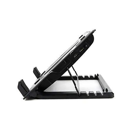 Ayt Powermaster NB339 120 Mm 1400 Rpm Tek Fanlı Işıklı Açma Kapama Tuşlu Notebook Laptop Fanlı Soğutucu