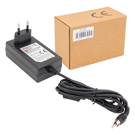 Ayt Fully O-1614C 16 Volt 2 Amper TOS RCA Uçlu Santral Adaptörü Uydu Santrali İçin Adaptör